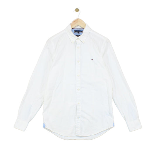 Mens Oxford Shirt Slim Fit Button Down Stretch