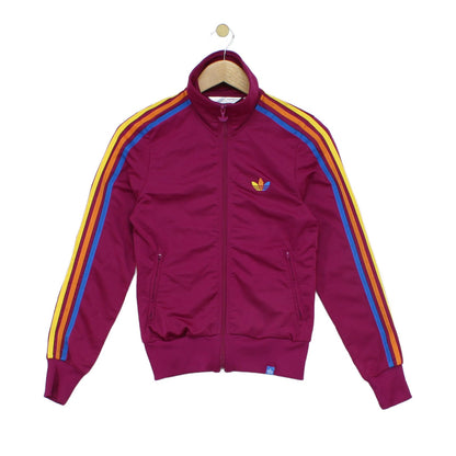 Womens Firebird Track Jacket Trefoil Logo Retro