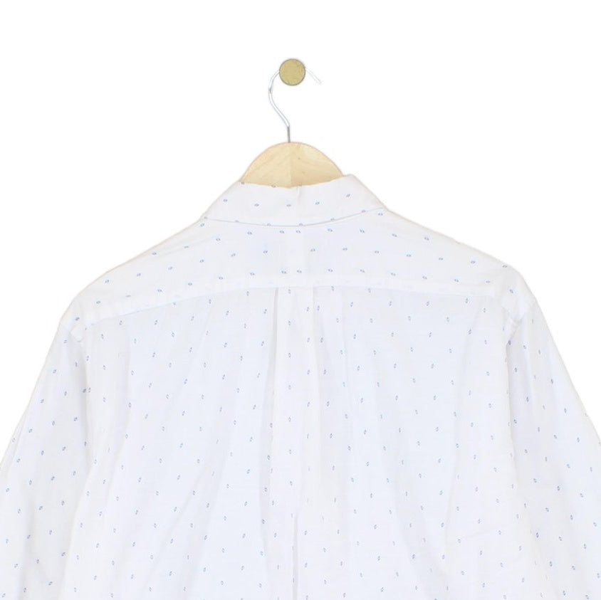 Mens Shirt Slim Fit Button Up Long Sleeve