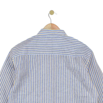 Mens Striped Shirt Slim Fit Lightweight