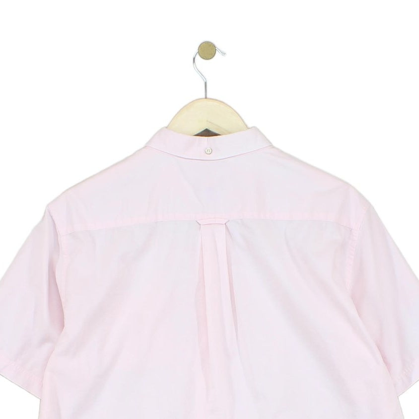 Mens Shirt Short Sleeve Button Up