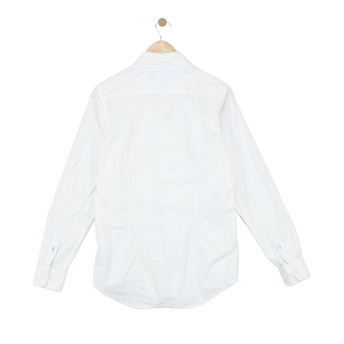 Mens Oxford Shirt Slim Fit Button Down Stretch