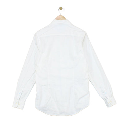 Mens Oxford Shirt Slim Fit Button Down Stretch