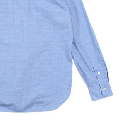 Mens Check Shirt Slim Fit Button Up Classic