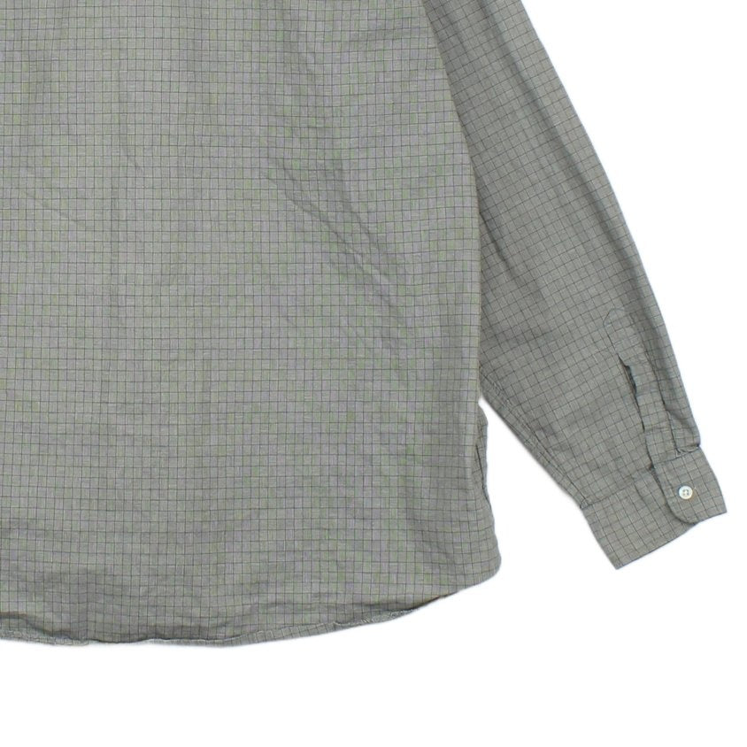 Mens Check Shirt Classic Long Sleeve