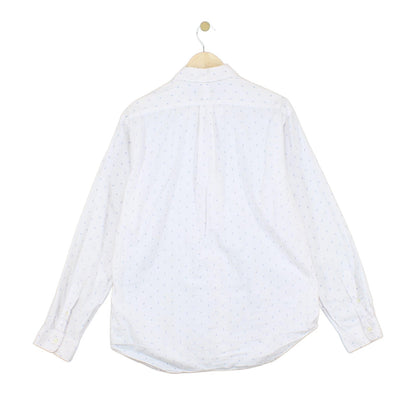 Mens Shirt Slim Fit Button Up Long Sleeve
