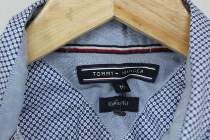 Mens Patterned Shirt Button Up Classic