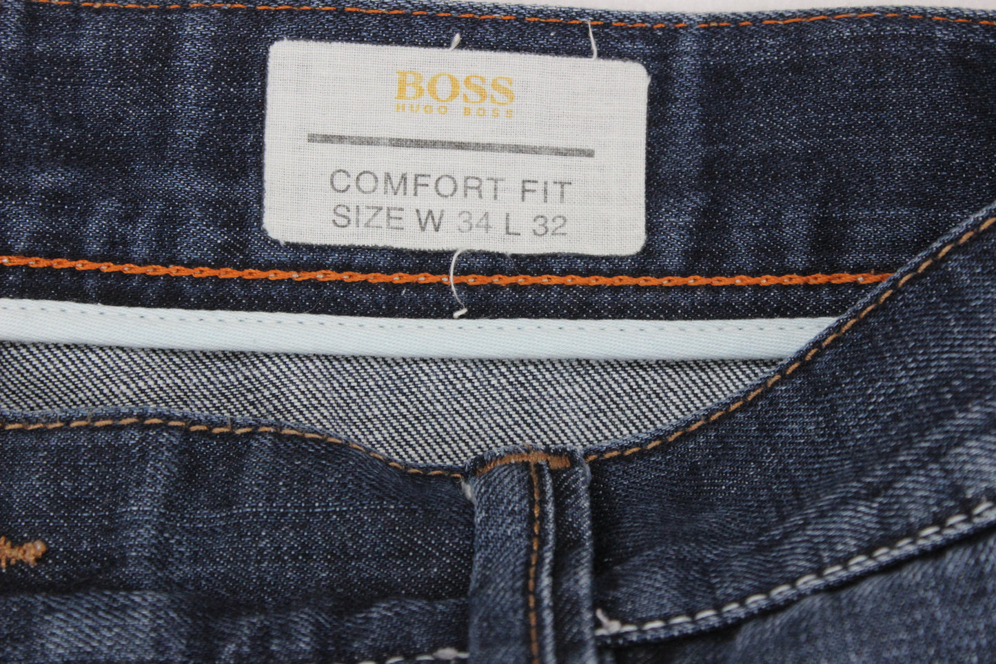 Mens Jeans Comfort Fit Denim