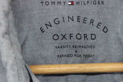 Mens Oxford Shirt Long Sleeve Button Up Cotton