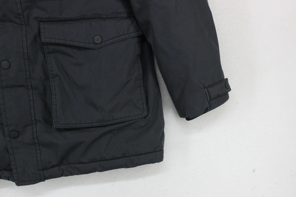 Womens Parka Insulated Hooded Full Zip