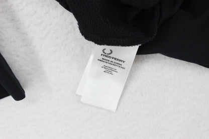 Mens T-Shirt Long Sleeve Logo Knit Cotton