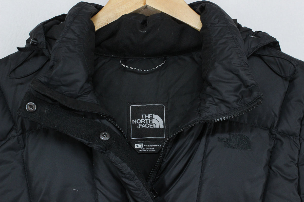 Womens 550 Down Quilted Parka Puffer Hooded Full Zip
