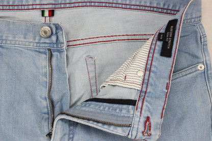 Mens Bleecker Jeans Slim Fit Denim