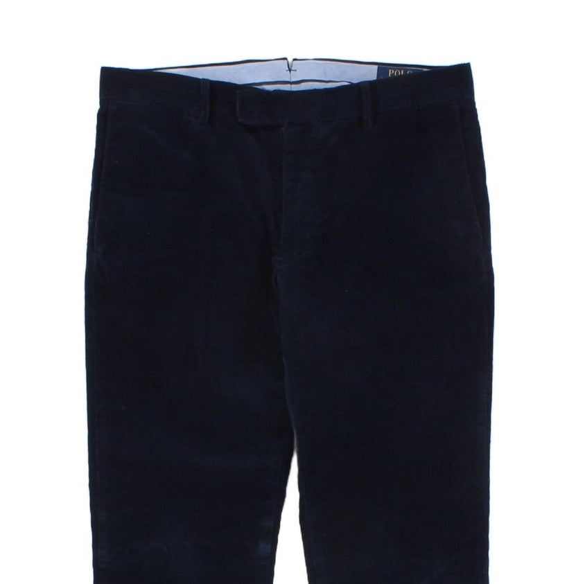 Mens Corduroy Trousers Stretch Slim Fit