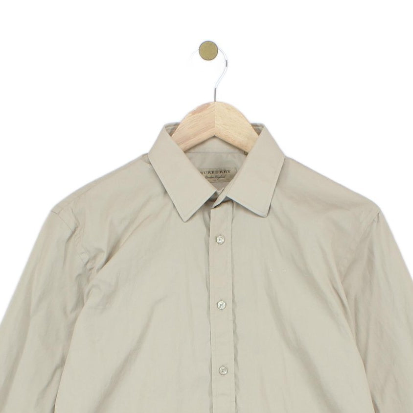 Mens Shirt Stretch Button Up Classic
