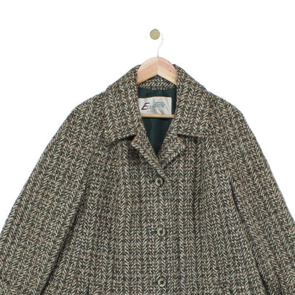 Womens Overcoat Uk Made Wool Blend