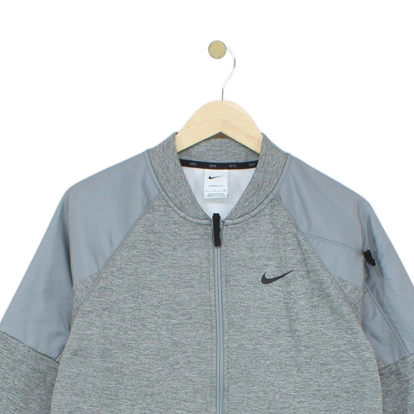Mens Fleece Jacket Therma Fit Full Zip Athletic