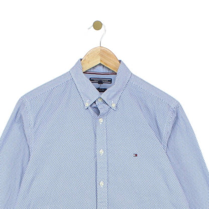 Mens Patterned Shirt Button Up Classic
