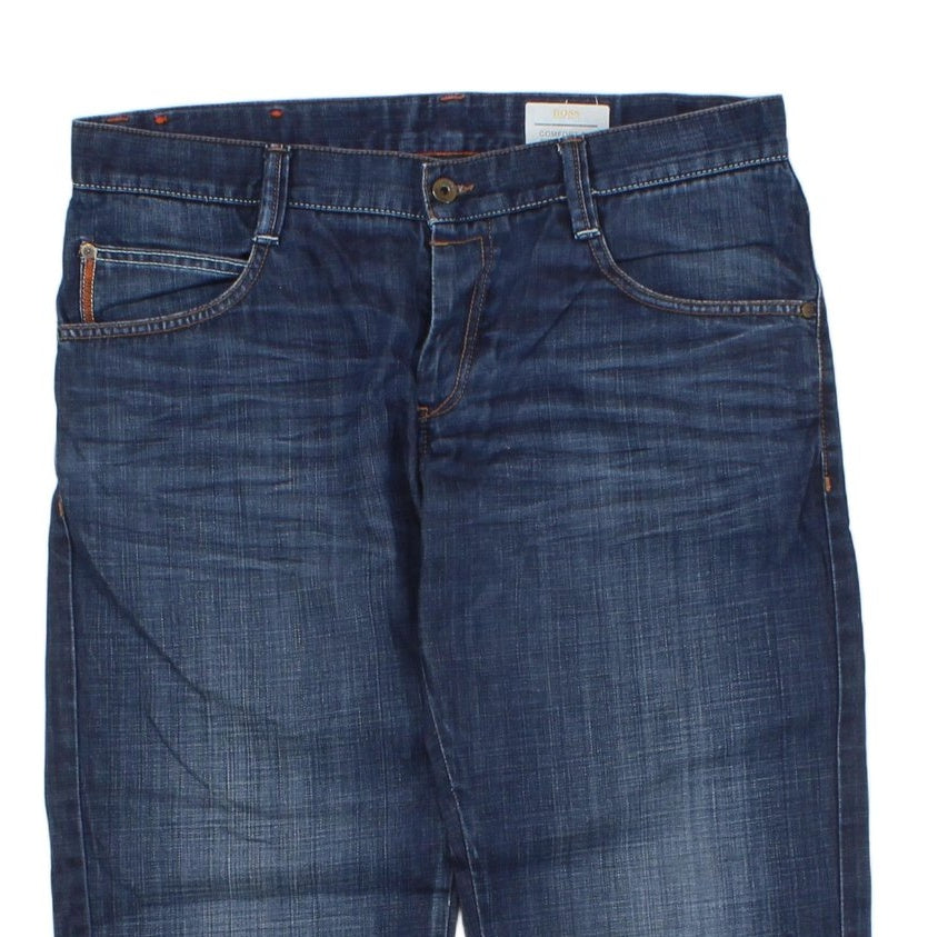 Mens Jeans Comfort Fit Denim