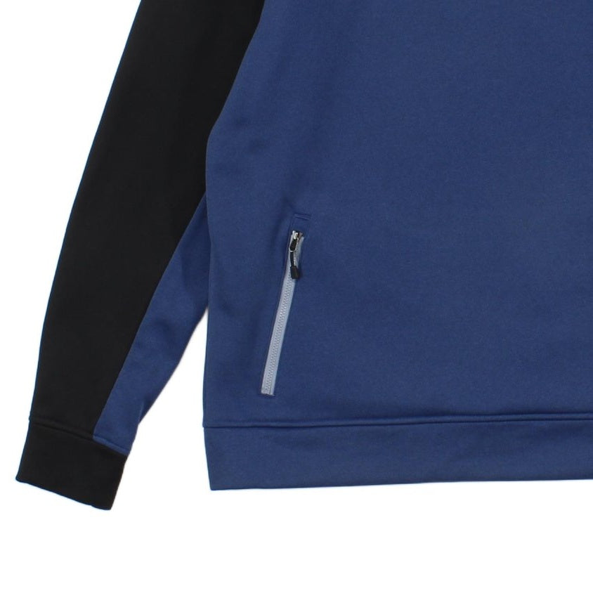 Mens Fleece Hoodie Outdoor Zip Pocket Hooded