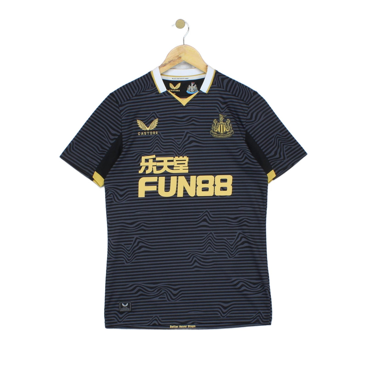 Mens Newcastle United 2021-22 Football Shirt Away Jersey
