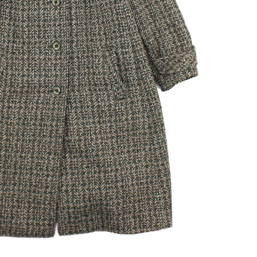 Womens Overcoat Uk Made Wool Blend