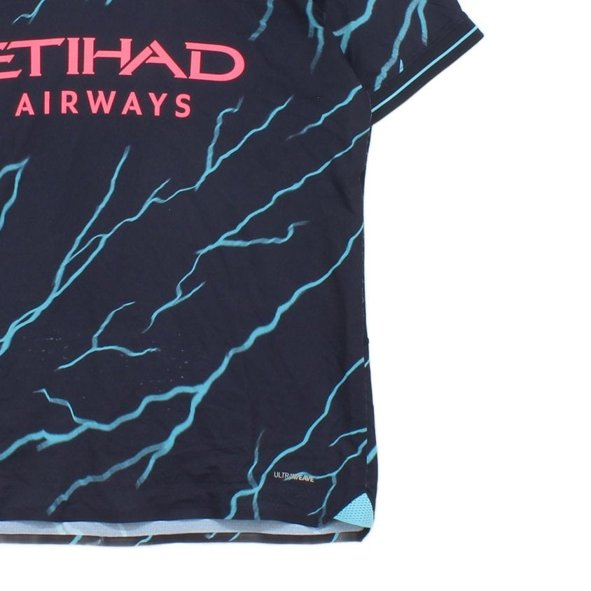 Mens Manchester City 2023-24 Football Shirt 3Rd Kit Player Issue
