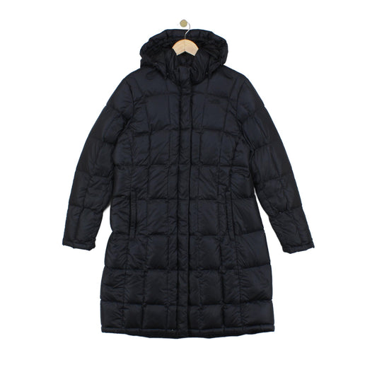 Womens 550 Down Quilted Parka Puffer Hooded Full Zip