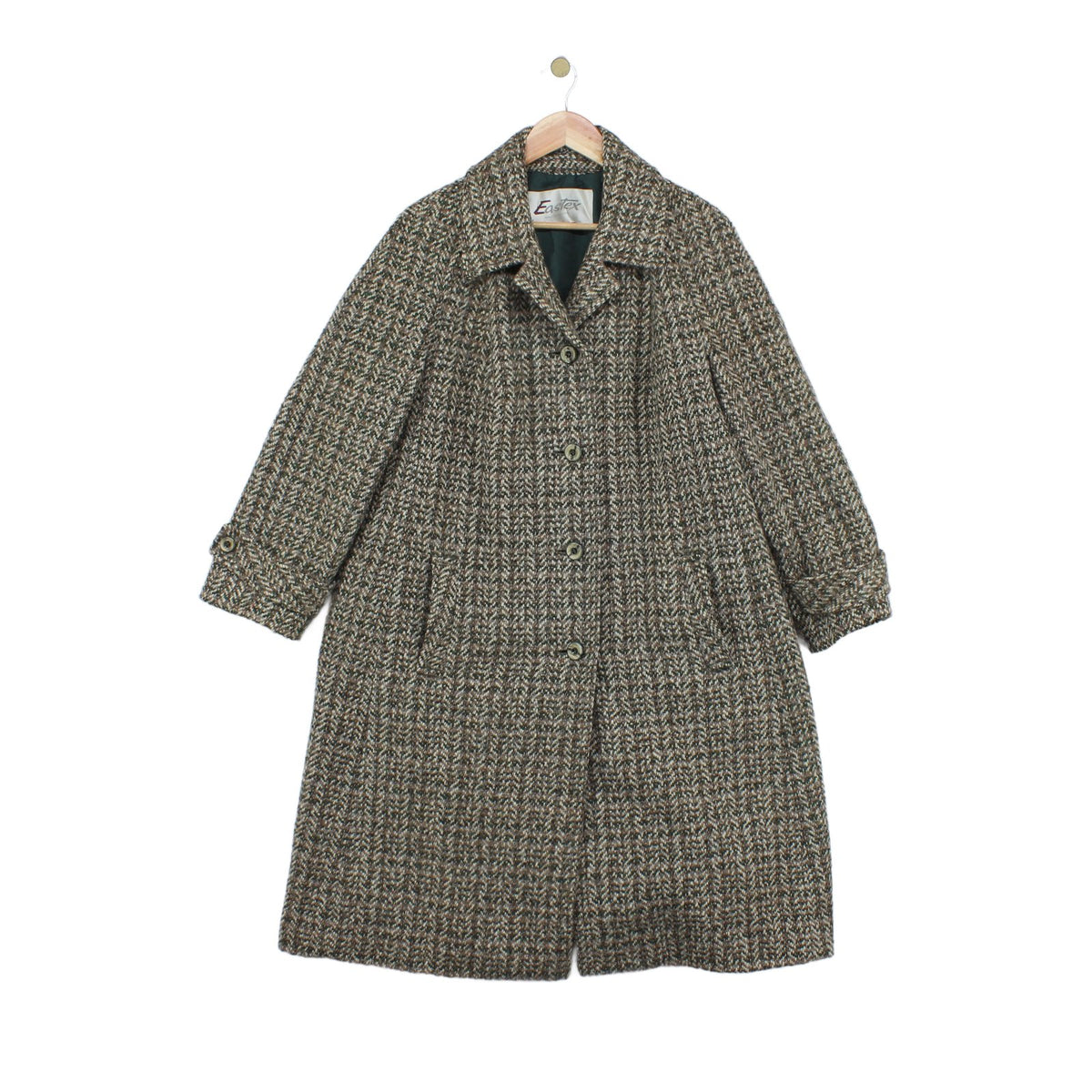 Womens Overcoat Uk Made Wool Blend