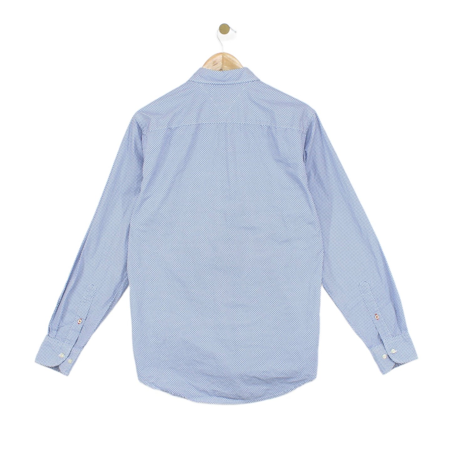 Mens Patterned Shirt Button Up Classic