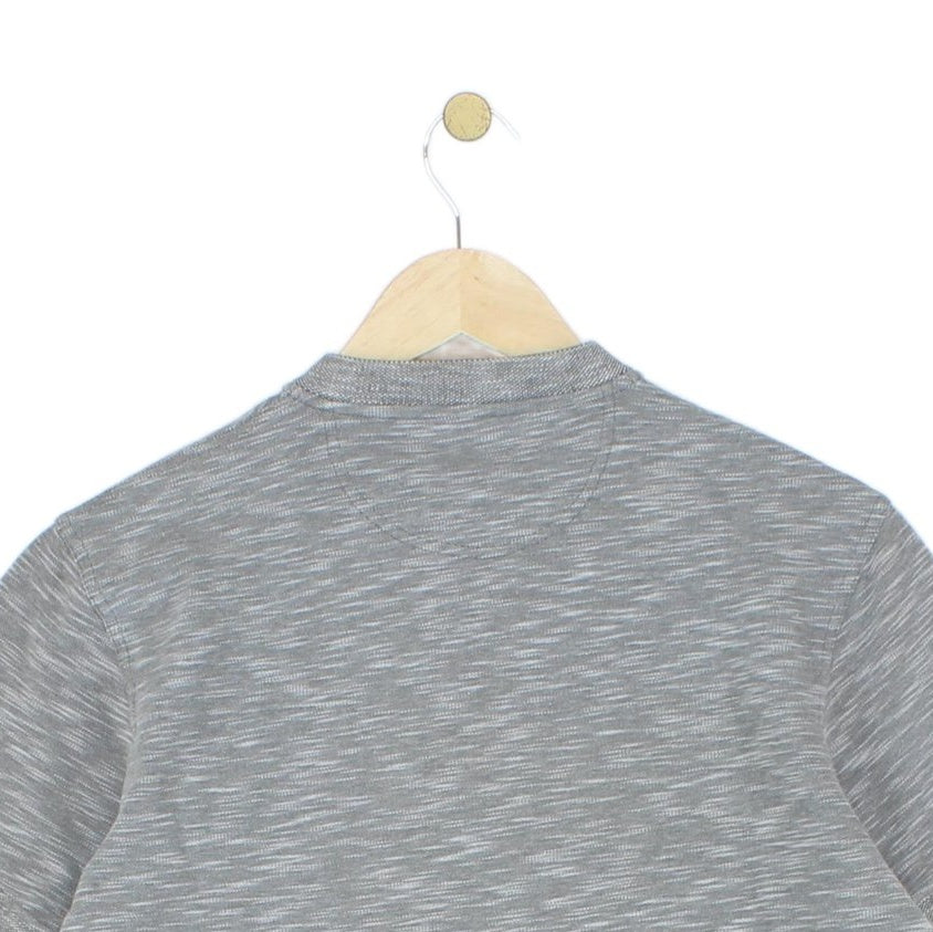 Mens Polo Shirt Short Sleeve Grandad Collar