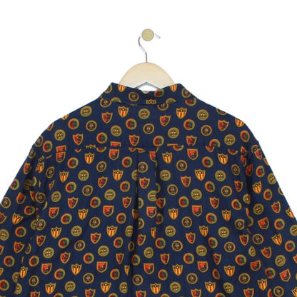 Mens Patterned Shirt Button Up Lyocel Pure Prep