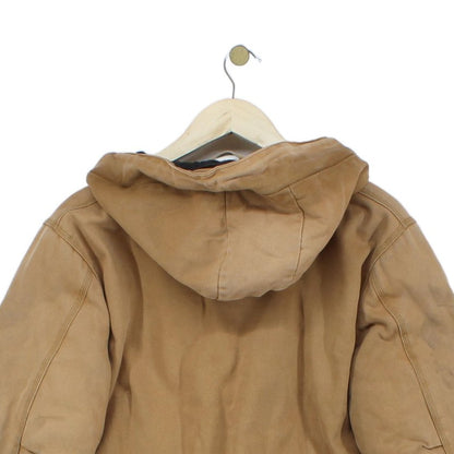 Mens Workwear Jacket Full Zip Hooded Cotton