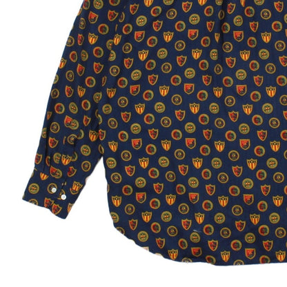 Mens Patterned Shirt Button Up Lyocel Pure Prep