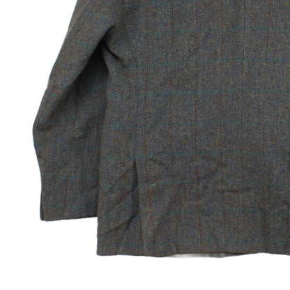 Mens Harris Tweed Blazer Notch Lapel Wool