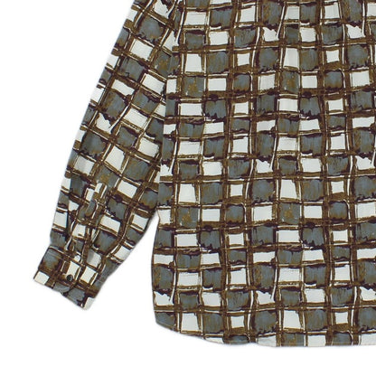 Mens Abstract Shirt Long Sleeve