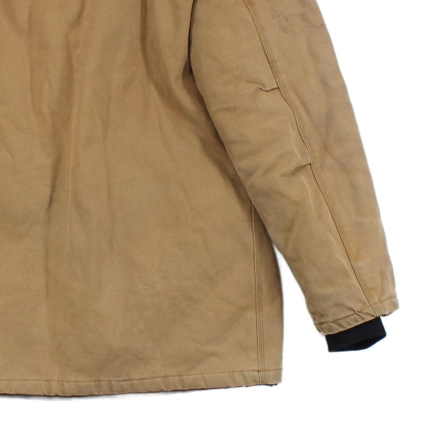 Mens Workwear Jacket Full Zip Hooded Cotton