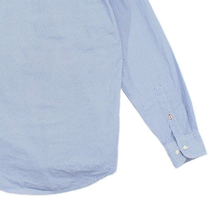 Mens Patterned Shirt Button Up Classic