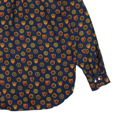 Mens Patterned Shirt Button Up Lyocel Pure Prep