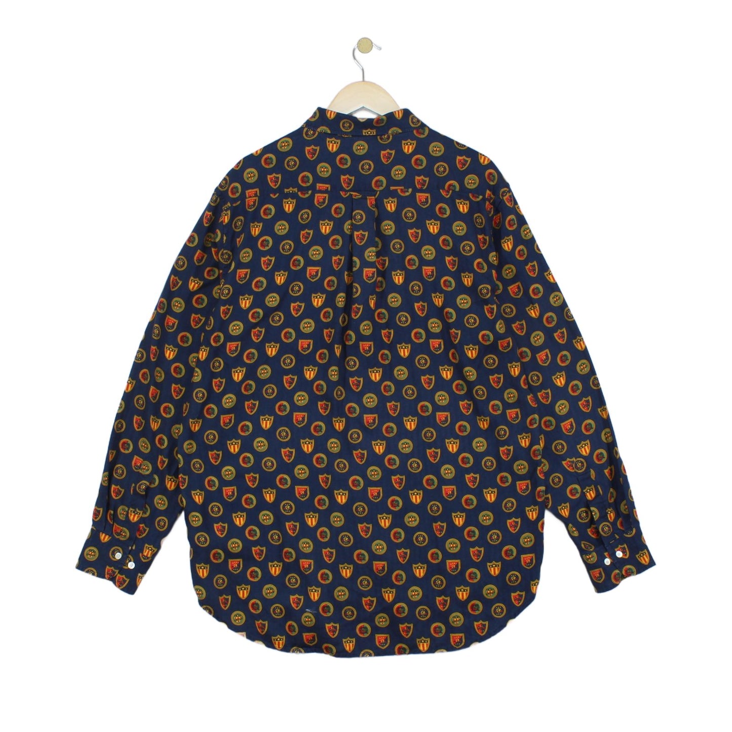 Mens Patterned Shirt Button Up Lyocel Pure Prep