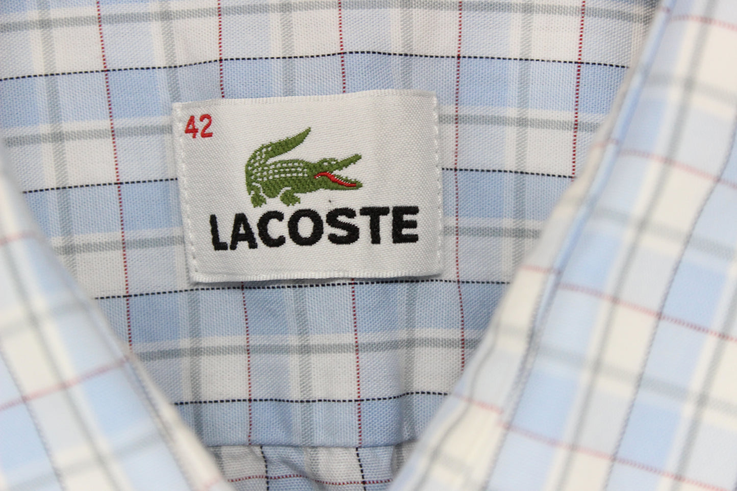 Mens Check Shirt Short Sleeve Collared