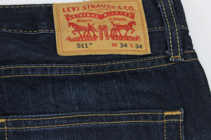 Mens 511 Jeans Slim Fit Denim Classic