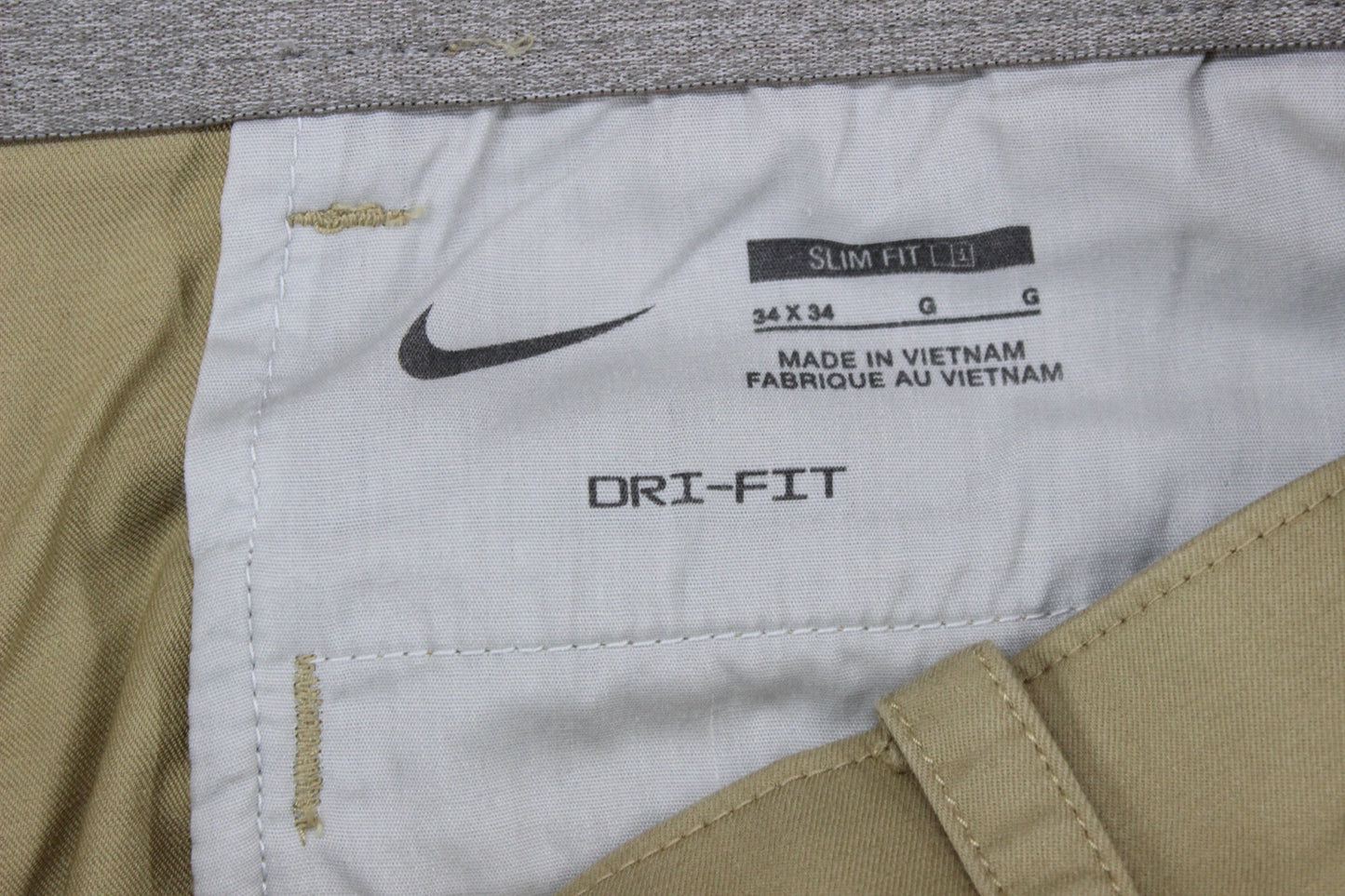 Mens Golf Trousers Slim Fit Dri Fit Athletic