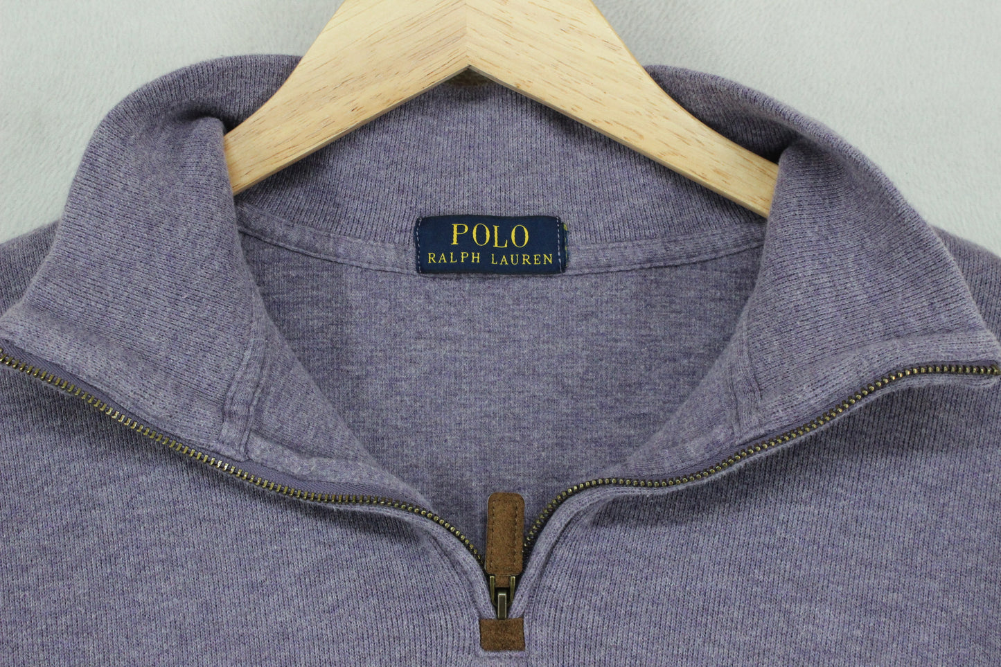 Womens 1/4 Zip Sweatshirt Cropped Reworked