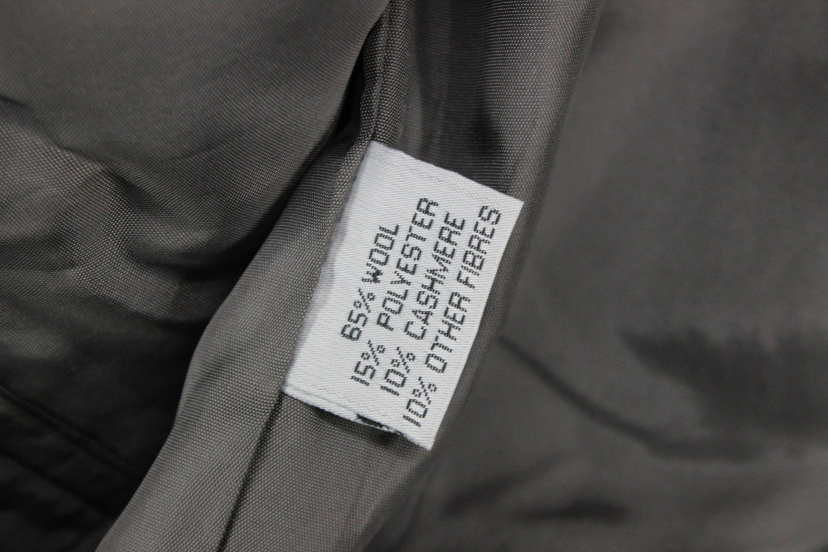Mens Overcoat Uk Made Long Cashmere Blend