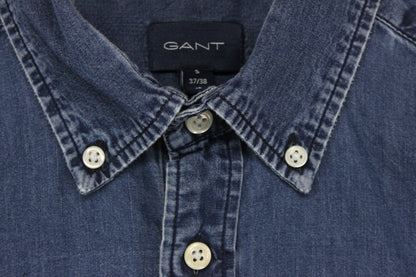 Mens Denim Shirt Button Up