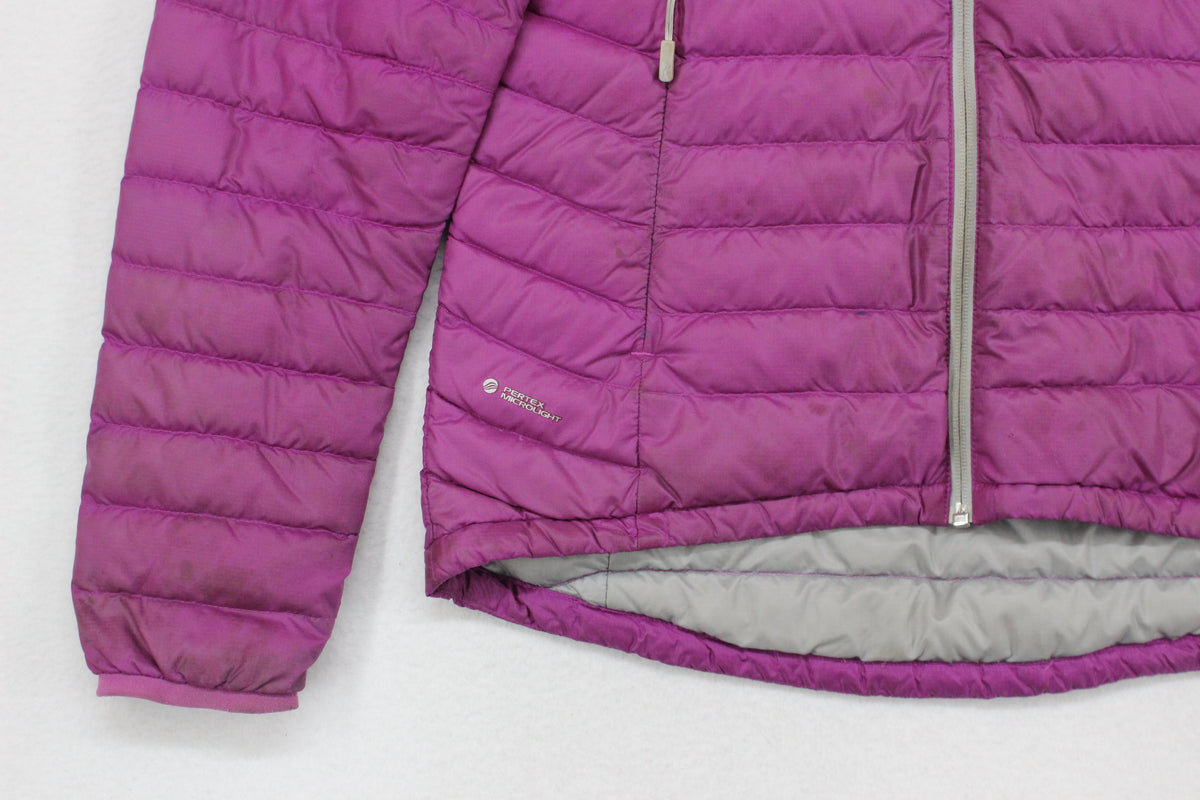 Womens Microlight Alpine Quilted Jacket Hooded Down