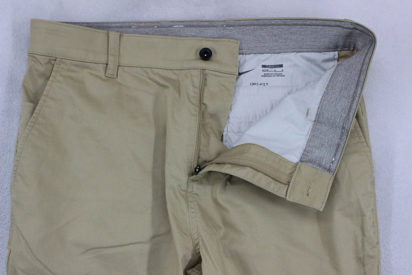 Mens Golf Trousers Slim Fit Dri Fit Athletic