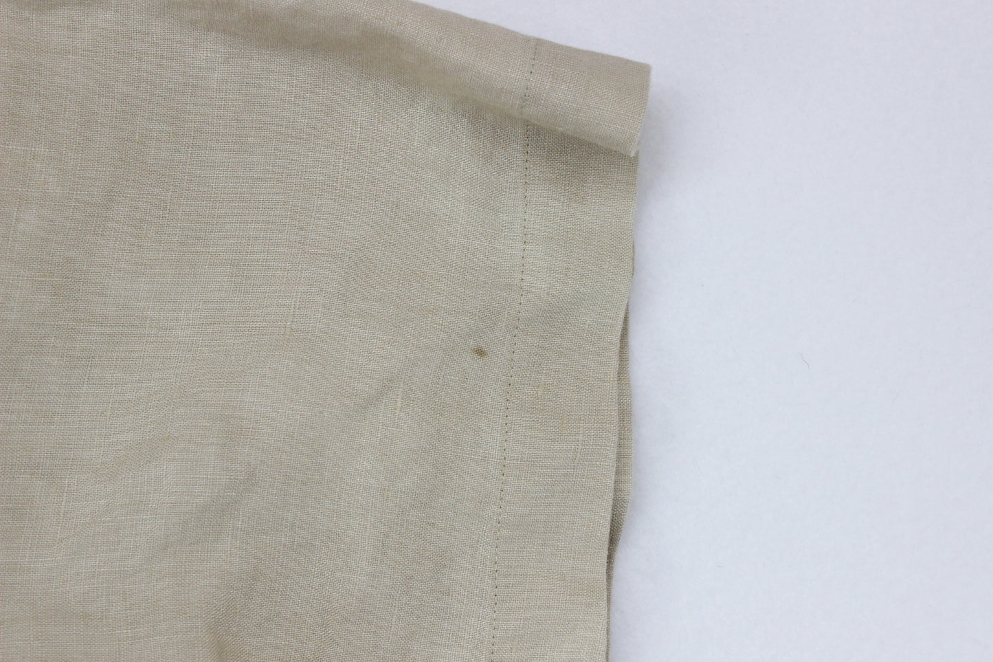 Mens Linen Shirt Short Sleeve Button Up