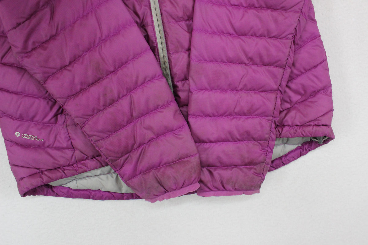 Womens Microlight Alpine Quilted Jacket Hooded Down